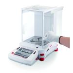 OHAUS EX224/AD Explorer Analytical Balance 220g x 0.1mg Internal Calibration with Auto Door