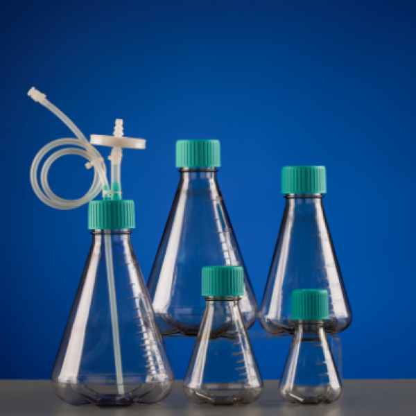Erlenmeyer Flask Closed System Solution