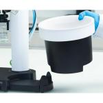 Buchi Rotavapor R-80 Rotary Evaporator System 29/32 Vapor Duct with Cold Trap Glass Assembly and V-80 Vacuum Solution with I-80 Interface
