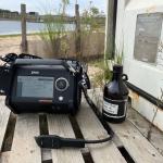 Portable Gas Chromatograph Mass Spectrometer (GC/MS)