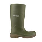 Dunlop Purofort Multigrip Green Safety Wellingtons - Size 6